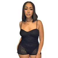 Women's Daily Street Streetwear Solid Color Shorts Rompers main image 5