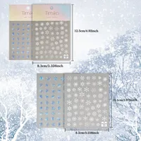Princess Romantic Sweet Snowflake Nail Stickers Nail Sticker main image 9
