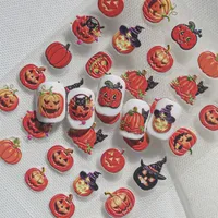 Cartoon Style Cute Retro Pumpkin Nail Decals Nail Stickers Nail Sticker main image 8