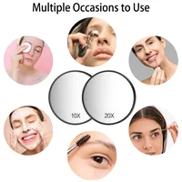 Simple Style Classic Style Plastic Glass Mirror 1 Piece main image 1