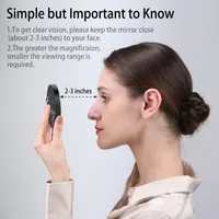 Simple Style Classic Style Plastic Glass Mirror 1 Piece main image 3