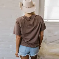 Summer 2025 Women's Fashionable Casual Short Sleeve T-shirt Cartoon Pattern Three-quarter Sleeve Versatile Cotton Polyester Blend main image 4