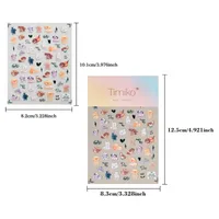 Ins Flat Nail Sticker New Cute Nail Sticker Good-looking Cartoon Design Waterproof Material Sticker Type Manicures Decoration main image 9