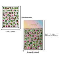 Cute Pastoral FROGPRINCE Animal Heart Shape Nail Decals Nail Stickers Nail Sticker main image 7