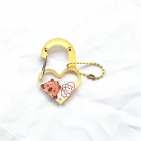 Acrylic Keychain Cartoon Character Pendant Metal Acrylic Key Ring Cute Sweet Casual Style Suitable For Daily Party Holiday Use main image 3