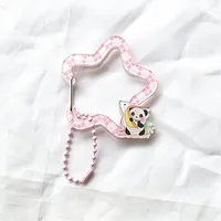 Acrylic Keychain Cartoon Character Pendant Metal Acrylic Key Ring Cute Sweet Casual Style Suitable For Daily Party Holiday Use sku image 7