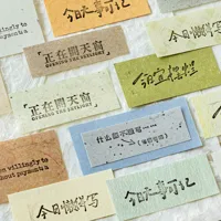 Retro Color Paper Creative DIY Decorative Material Office Supplies Scrapbooking Album Base Paper Special Paper 6 Styles 50 Sheets/Package main image 6