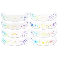 New Arrival Laser Halloween Freckle Tattoo Sticker Waterproof Freckle Stickers Face Pasters Wansheng Dark Party Makeup Stickers main image 5