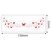 New Arrival Freckles Tattoo Sticker Red XINGX Butterfly Party Gathering Festival Event Makeup Face Pasters Tattoo sku image 10