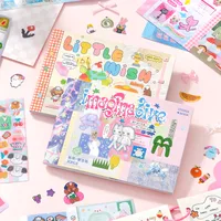Cute New Style Cartoon Stickers 30 Sheets DIY Decorative Scrapbooking Sticker Books Animal Pattern School Supplies main image 1