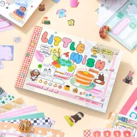 Cute New Style Cartoon Stickers 30 Sheets DIY Decorative Scrapbooking Sticker Books Animal Pattern School Supplies main image 3