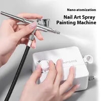 Amdmg Blooming Gradient Painting UV Polish Spray Gun Machine Spray Pen Air Pump For Nail Beauty Shop Nail Beauty Tools Machine main image 3