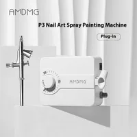 Amdmg Blooming Gradient Painting UV Polish Spray Gun Machine Spray Pen Air Pump For Nail Beauty Shop Nail Beauty Tools Machine sku image 1