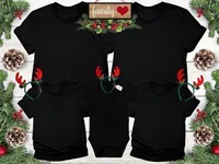 Customized Matching Family T-shirts Street Style Round Neck Short Sleeve Cotton Patriotic Design For Daily And Independence Day main image 3