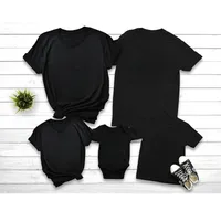 Customized Matching Family T-shirts Street Style Round Neck Short Sleeve Cotton Patriotic Design For Daily And Independence Day main image 5