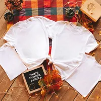 Customized Matching Family T-shirts Street Style Round Neck Short Sleeve Cotton Patriotic Design For Daily And Independence Day main image 10