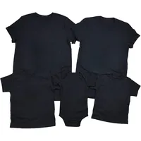 Customized Matching Family T-shirts Street Style Round Neck Short Sleeve Cotton Patriotic Design For Daily And Independence Day main image 2