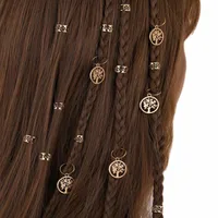Leaf Pendant African Twist Braid Hair Accessories Decorative Openwork Fake Hair Accessories Versatile Elegant Cute For All Genders main image 1