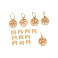 Leaf Pendant African Twist Braid Hair Accessories Decorative Openwork Fake Hair Accessories Versatile Elegant Cute For All Genders main image 5