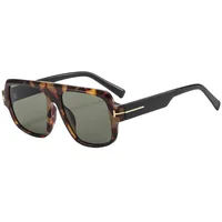 New TF Pilot Large Frame Sunglasses Men's  Fashion Toad Sunglasses Foreign Trade Fashion Wear Retro Glasses main image 3