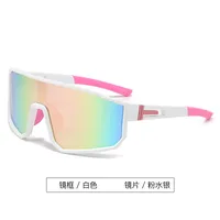 New  Large-Frame Cycling Glasses For Men, Outdoor Sports Windproof Sunglasses For Women, Mountaineering One-Piece Goggles, Ski Goggles sku image 7