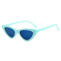 Factory Direct Foreign Trade Fashion Decorative Children's Sunglasses Colorful Coated Baby Sunglasses sku image 3