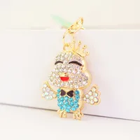 1 Piece Elegant Lady Pastoral Crown Alloy Unisex Keychain main image 6