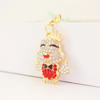 1 Piece Elegant Lady Pastoral Crown Alloy Unisex Keychain main image 5