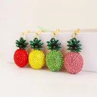1 Piece Pastoral Pineapple Alloy Unisex Keychain main image 1