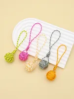 1 Piece All Seasons Polyester Solid Color Bag Pendant main image 3