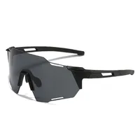 New Windproof Sunscreen Color-Changing Bicycle Sunglasses Road Riding Sunglasses Color Film Men's And Women's Sports Glasses sku image 1