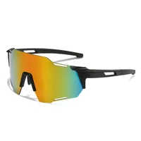 New Windproof Sunscreen Color-Changing Bicycle Sunglasses Road Riding Sunglasses Color Film Men's And Women's Sports Glasses sku image 5