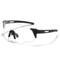 New Windproof Sunscreen Color-Changing Bicycle Sunglasses Road Riding Sunglasses Color Film Men's And Women's Sports Glasses sku image 2