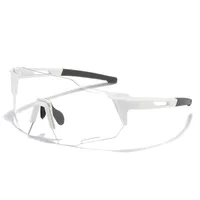 New Windproof Sunscreen Color-Changing Bicycle Sunglasses Road Riding Sunglasses Color Film Men's And Women's Sports Glasses sku image 3