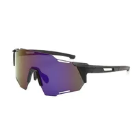 New Windproof Sunscreen Color-Changing Bicycle Sunglasses Road Riding Sunglasses Color Film Men's And Women's Sports Glasses sku image 9
