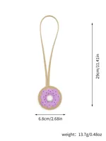 1 Piece All Seasons Pu Leather Donuts Bag Pendant main image 2