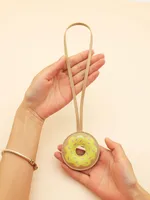 1 Piece All Seasons Pu Leather Donuts Bag Pendant main image 7