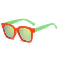 Children's Sunglasses   Kidsren's Sunglasses  Xiyin Export Export Colorful Glasses Sun Protection 8277 main image 4