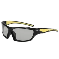 New  Men's Cycling Sports Polarized Sunglasses Outdoor Fishing And Driving Color Film Color-Changing Sunglasses In Stock sku image 10