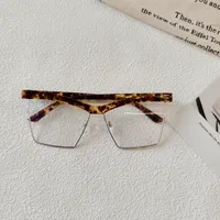 Exaggerated Street Geometric UV400 Protection Resin Square Quadrilateral Full Frame Glasses sku image 4