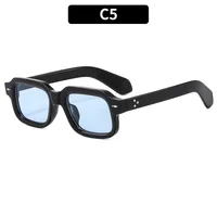 Hip-Hop Retro Streetwear Sunglasses PC UV400 Protection Square Full Frame Glasses main image 7