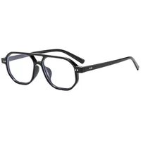 Casual Retro Simple Style Sunglasses PC UV400 Protection Polygon Avaitor Full Frame Glasses main image 8