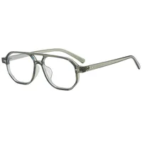 Casual Retro Simple Style Sunglasses PC UV400 Protection Polygon Avaitor Full Frame Glasses main image 9