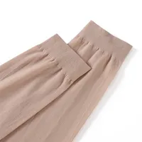 Summer Arab Women's Base Sleeve Solid Color Flat Mouth Elastic Ice Sleeve UV-resistant Thin Sun-protection Sleeve main image 2