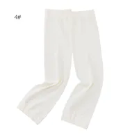 Summer Arab Women's Base Sleeve Solid Color Flat Mouth Elastic Ice Sleeve UV-resistant Thin Sun-protection Sleeve sku image 5