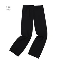Summer Arab Women's Base Sleeve Solid Color Flat Mouth Elastic Ice Sleeve UV-resistant Thin Sun-protection Sleeve sku image 14