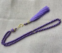 99 6-li Glass Imitation Pearl String Tassel TASBIH Rosary Beads Middle East  Wholesale Original Bracelet Pendant sku image 10