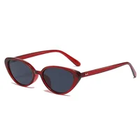 Sweet Cool Streetwear Hot Girl Style Sunglasses PC UV400 Protection Cat Eye Full Frame Glasses main image 7