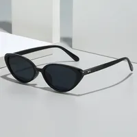 Sweet Cool Streetwear Hot Girl Style Sunglasses PC UV400 Protection Cat Eye Full Frame Glasses main image 5