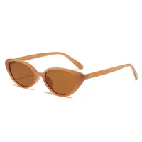 Sweet Cool Streetwear Hot Girl Style Sunglasses PC UV400 Protection Cat Eye Full Frame Glasses main image 10